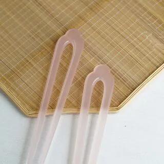 Set of 2: Vintage Hair Stick Set of 2 - Pink | YUGO by YUGO