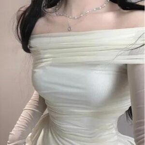 Ivory Off Shoulder Blouse fashion styling inspiration