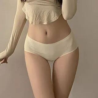 Plain Seamless Panty Nude by Croix
