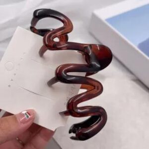 Wavy Hair Claw WCXA5-1 - Caramel | Allyrinta 258826639