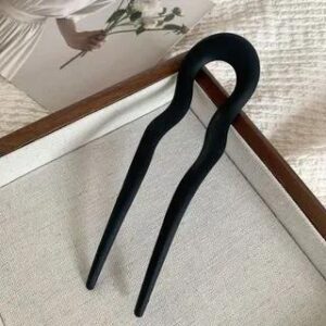 Plain Hair Pin 07# - Black | Mentosi 259835085