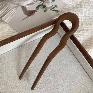 Plain Hair Pin 05# - Dark Coffee | Mentosi by Mentosi