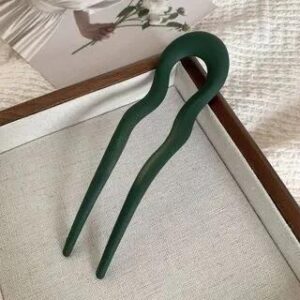 Plain Hair Pin 03# - Green | Mentosi 259835138