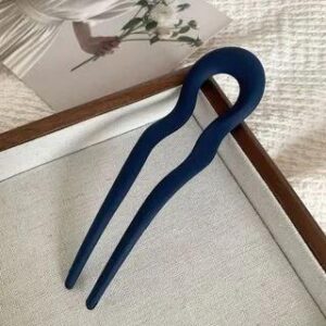 Plain Hair Pin 04# - Navy Blue | Mentosi 259835199