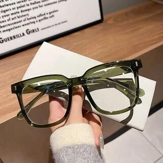 Square Glasses Olive Green | MOL Girl by MOL Girl