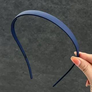 Plain Headband Navy Blue by moliveny
