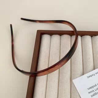 Resin Headband (Various Designs) 04# - Reddish Brown by Mentosi