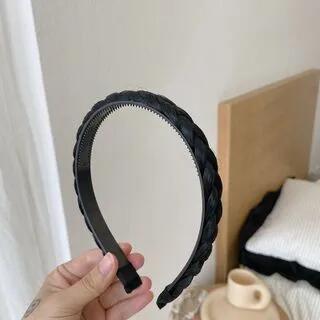 Braided Wig Headband (various designs) 04 - Black by Mentosi
