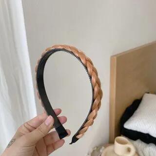 Braided Wig Headband (various designs) 03 - Light Coffee by Mentosi
