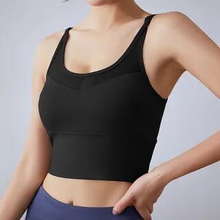 Sport Bra Top Black by Skinniano
