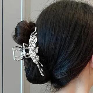 Alloy Hair Claw Silver | Gemsha by Gemsha