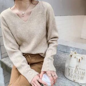 Cream Soft Knit Sweater fashion styling inspiration
