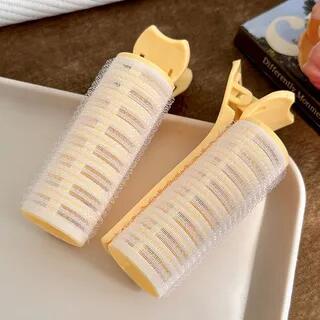 Volumizing Hair Clip / Set 2 Pcs - Yellow | Ordinario by Ordinario