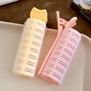 Volumizing Hair Clip / Set 2 Pcs - Pink & Yellow | Ordinario by Ordinario