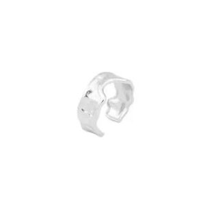 Unisex Melting Open Ring JZ-39 - 1 Pc - Silver | Juanitro 271030498