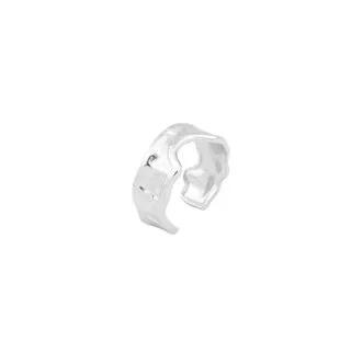 Unisex Melting Open Ring JZ-39 - 1 Pc - Silver | Juanitro by Juanitro