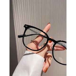 Round Glasses Glossy Black | MOL Girl by MOL Girl