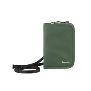 Safe Cross Wallet Bag - 3 Colors Soft Khaki by Branden