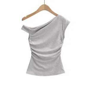 White One Shoulder Top: A Versatile Piece Worth Dressing Up White One Shoulder Top fashion styling inspiration