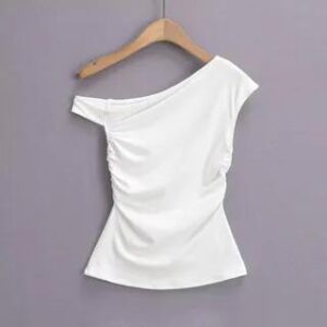 White One Shoulder Top: Modern Romance with a Wearable Edge White One Shoulder Top fashion styling inspiration