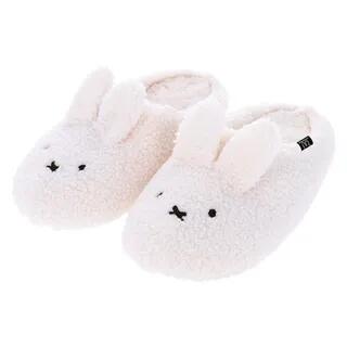 Miffy Fluffy Home Slippers 22 by Towel Museum