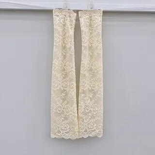 Lace Sun Protection Arm Sleeves Nude by Bolgivy