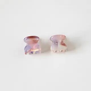 Set of 2: Acetate Mini Hair Claw Set of 2 - Light Purple | Allyrinta by Allyrinta