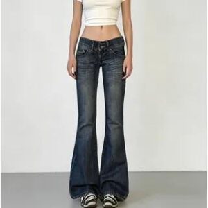 Wide-Leg Denim Jeans fashion styling photograph