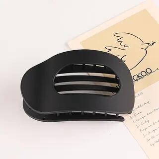 Plain Matte Hair Claw 04 - Black | Daeuni by Daeuni