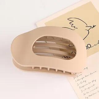 Plain Matte Hair Claw 01 - Khaki | Daeuni by Daeuni
