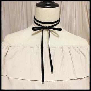 Bow Velvet Choker Black | Elfis by Elfis