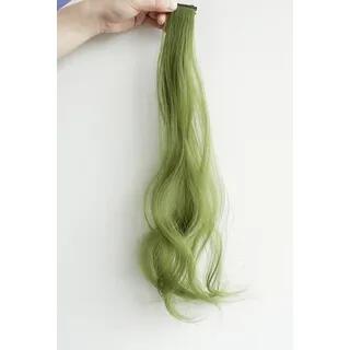 Highlight Hair Extension 29 - 1 Pc - Green by SEVENQ