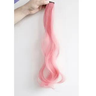 Highlight Hair Extension 21 - 1 Pc - Pink by SEVENQ