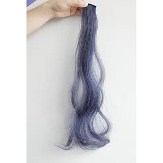 Highlight Hair Extension 25 - 1 Pc - Grayish Blue by SEVENQ