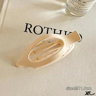 Resin Hair Clip (Various Designs) 07 - Beige | Daeuni by Daeuni