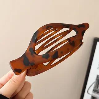 Resin Hair Clip (Various Designs) 01 - Coffee | Daeuni by Daeuni