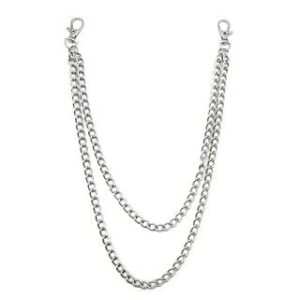 Layered Alloy Jeans Waist Chain (Various Designs) Type 05 - Silver 280691185