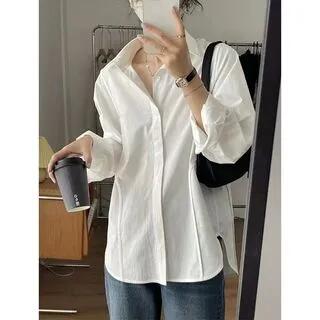Plain Shirt Shirt - White by Shinsei