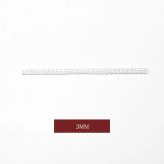 Invisible Plastic Ring Size Adjuster (Various Designs) 1 Pc - Flat - Transparent - 0.3cm by Yulu