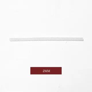 Invisible Plastic Ring Size Adjuster (Various Designs) 1 Pc - Round - Transparent - 0.2cm by Yulu