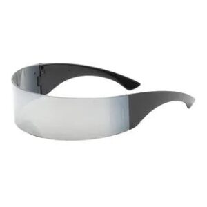 Wrap Around Sunglasses Mirrored - Silver | iLANURA 280897971