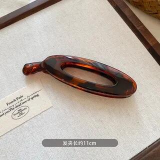 Hollowed Banana Clip Tortoiseshell | Jael by Jael