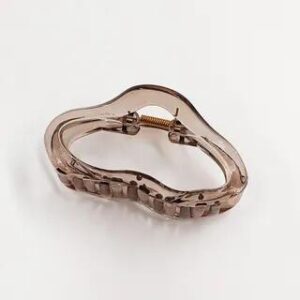 Acrylic Hair Claw Clip Brown | Koi Kawaii 280995530