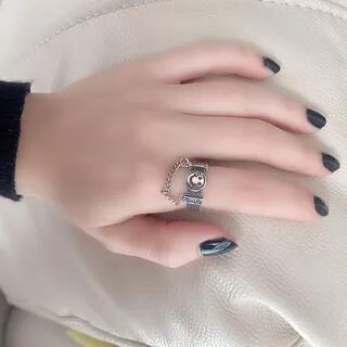 S925 Sterling Silver Open Ring (Various Designs) J361 - Silver by Sharkkira