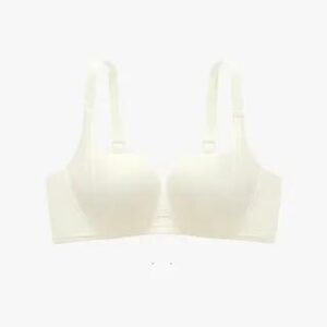 Plain Wireless Bra Milky White - 85AB 281302956