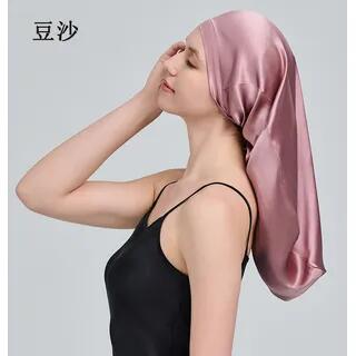 Silk Sleeping Bonnet Hat Rosy Brown | Doowex by Doowex