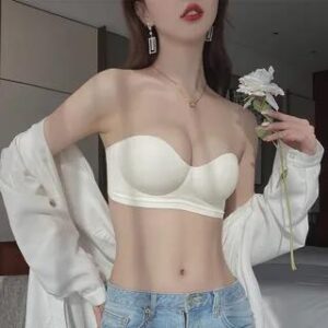 Strapless Push Up Bra Champagne 281348637