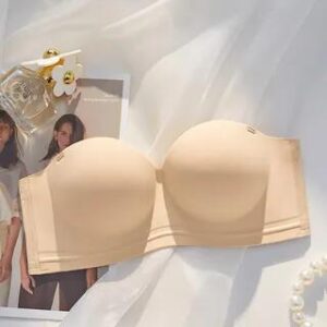 Strapless Push Up Bra Nude 281348638
