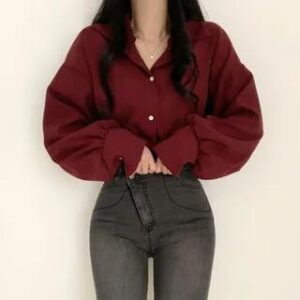 Why a Burgundy Button Blouse Deserves a Place in Your Wardrobe Burgundy Button Blouse fashion styling inspiration