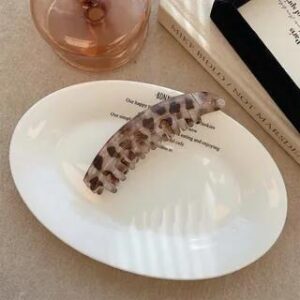 Acrylic Banana Clip Light Coffee | Mentosi 281350358